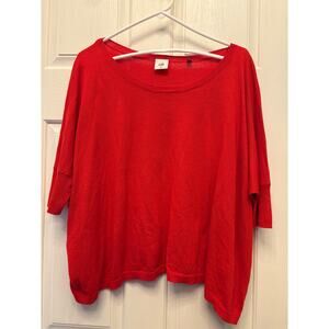 Cabi Style 5279 Red Cartwheel Sweater Size M